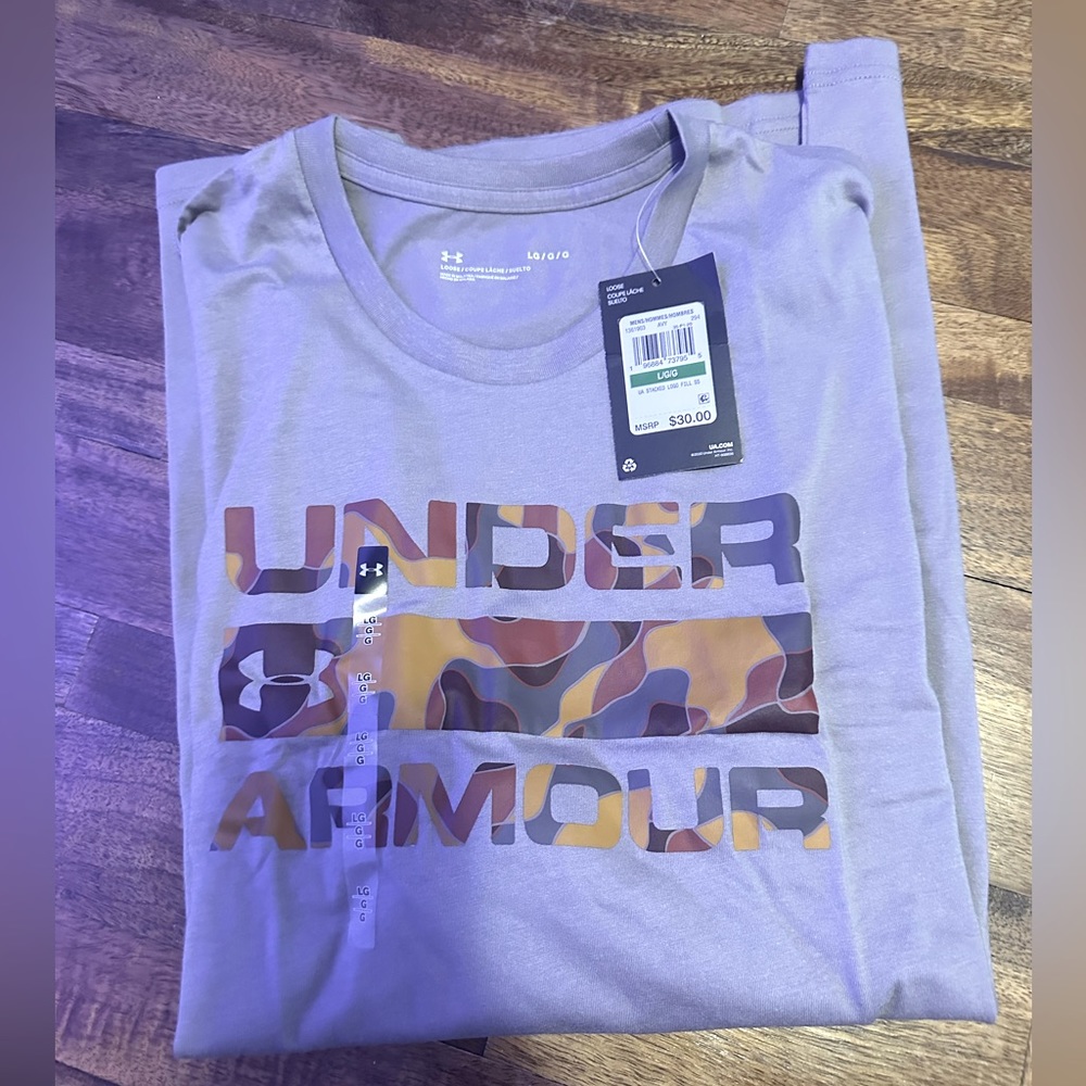 Mens Under Armour shirt size Med CAMO